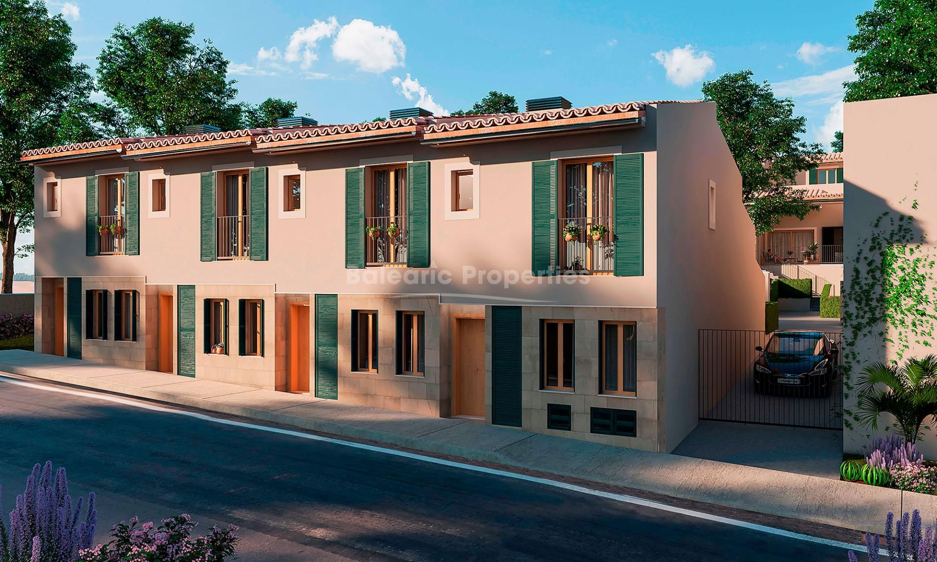 New project of modern townhouse in the town of Calvia for sale, Mallorca