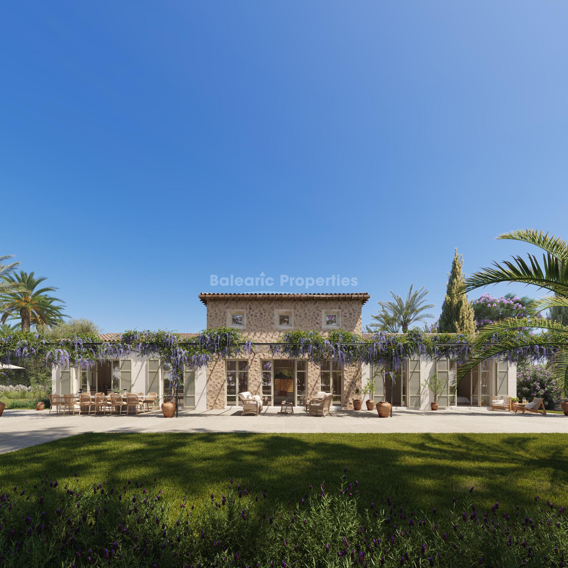 Newly constructed country house for sale in Binissalem, Mallorca