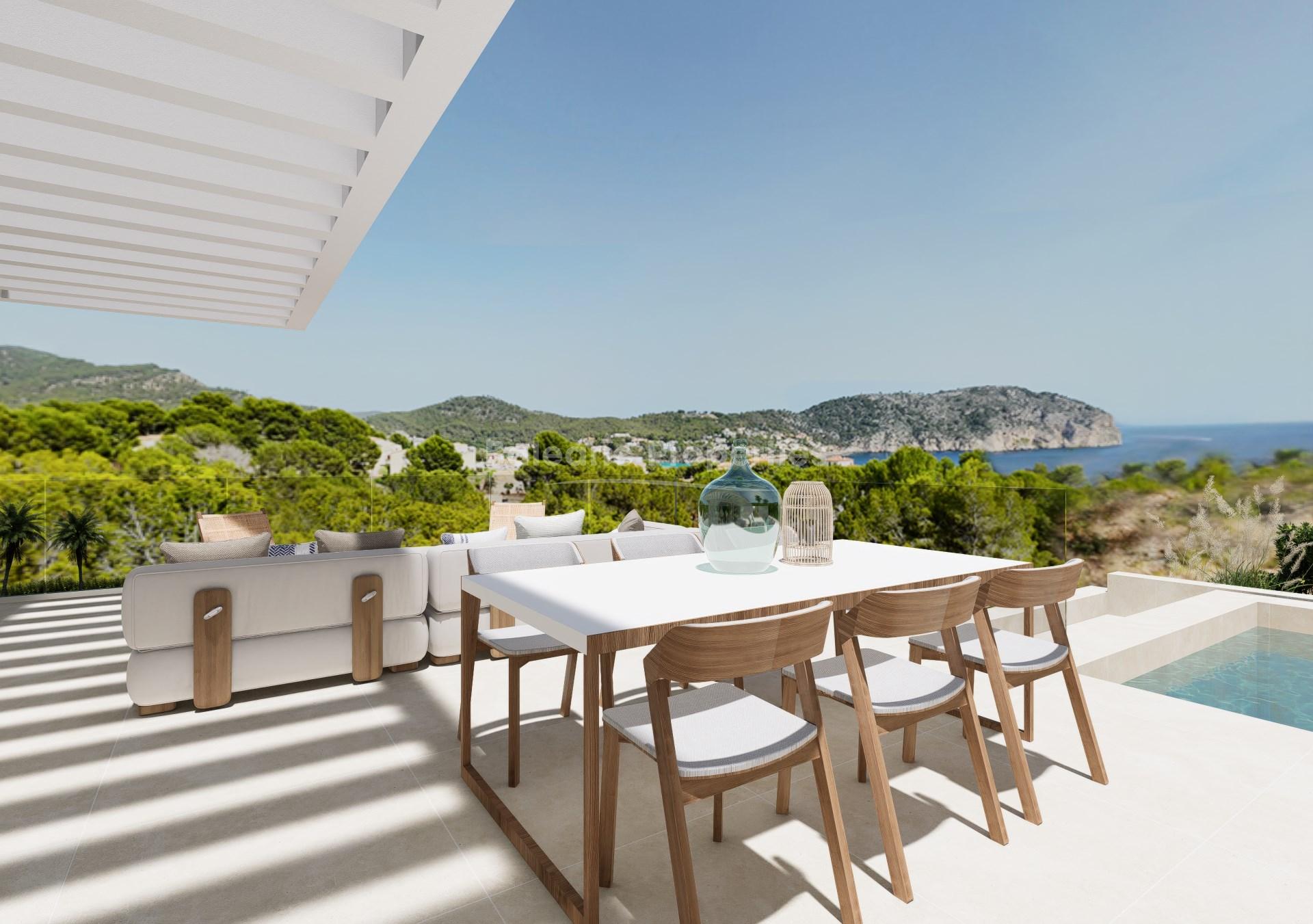 Modern luxury villa overlooking Palma Bay, for sale in Génova, Mallorca