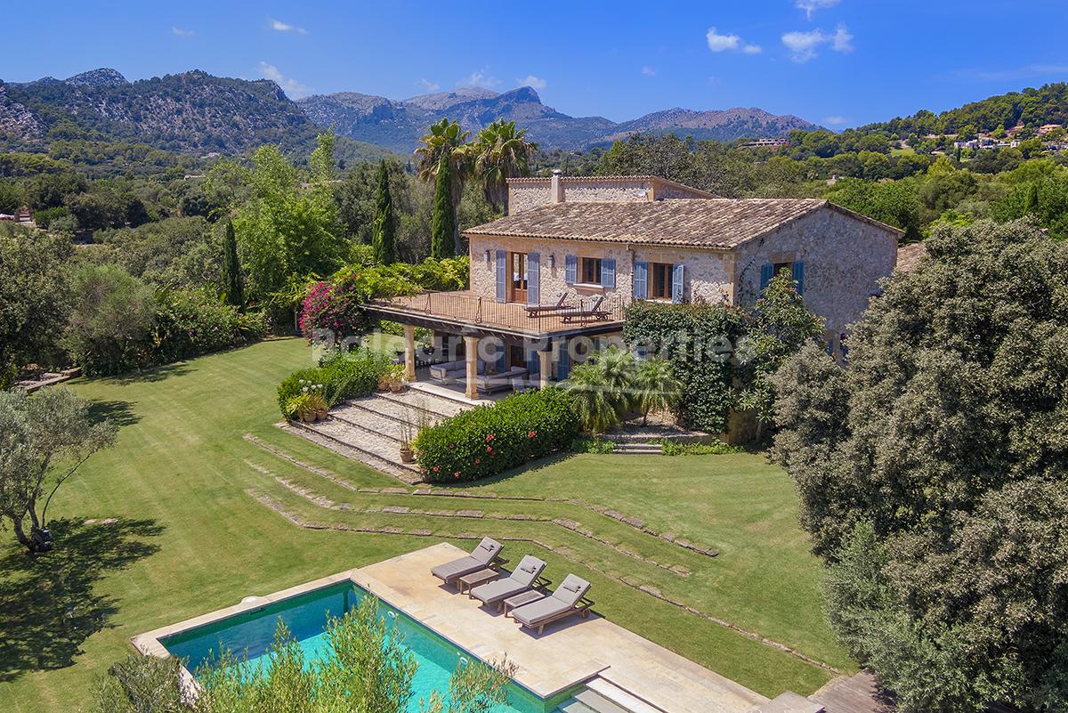 Splendid country estate for sale near Pollensa, Mallorca 