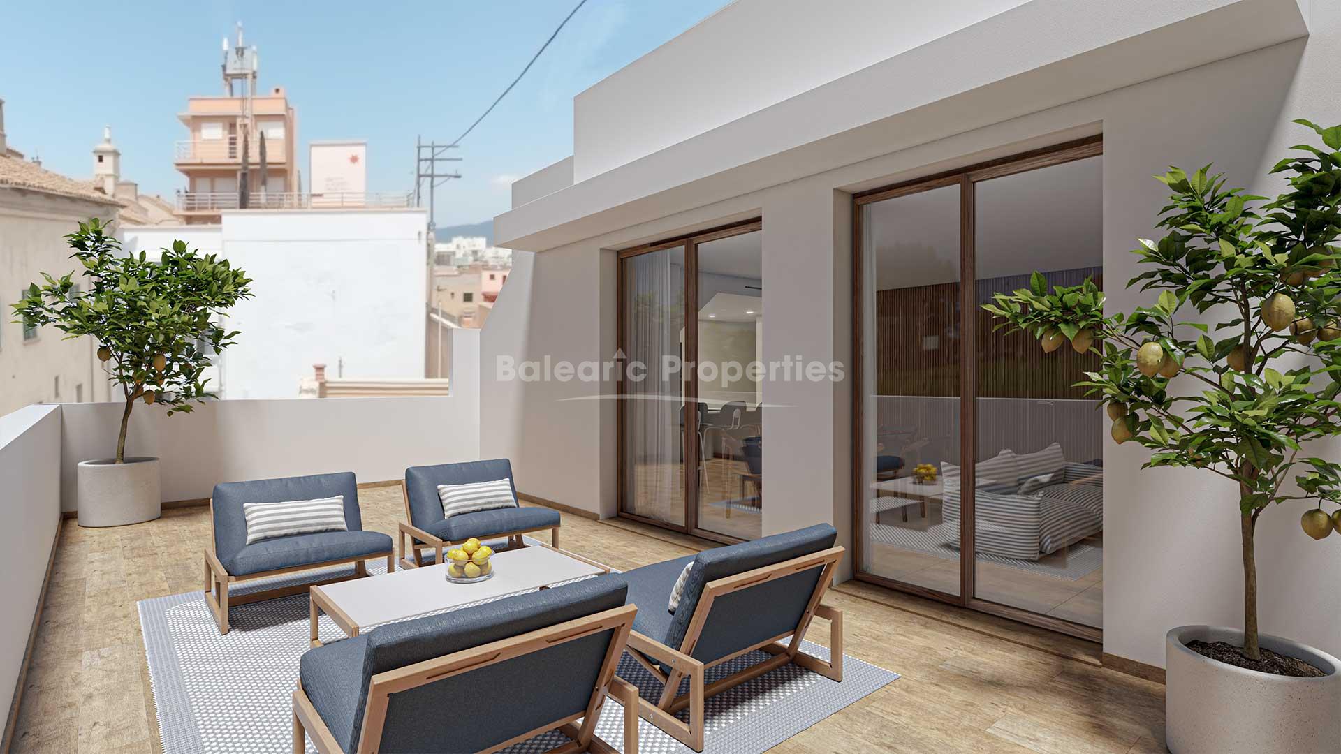 Ático dúplex a estrenar con vistas al mar en venta en Portixol, Palma de Mallorca