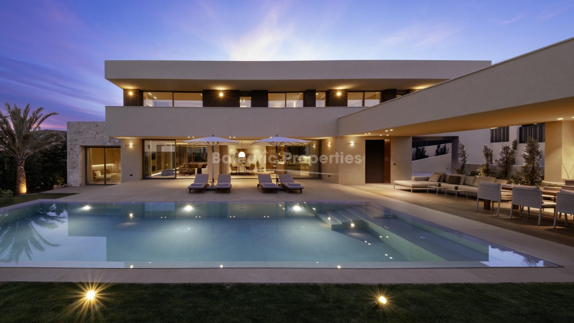 Nueva villa elegante con características de última generación en venta cerca de Bunyola, Mallorca Occidental
