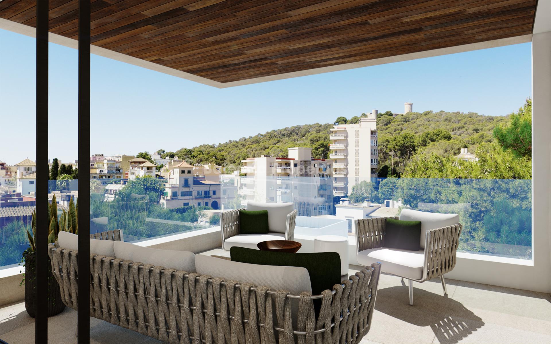 Impressive new development with community pool in Palma, Mallorca