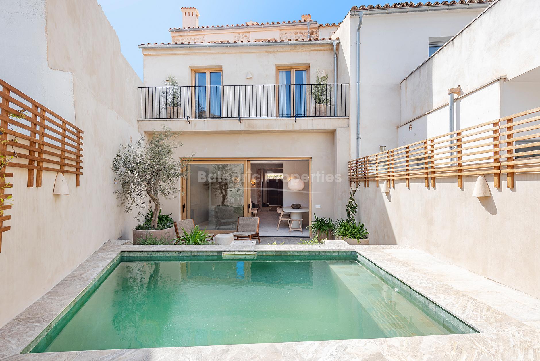 Elegantly restored town house for sale in Alaró,  central Mallorca