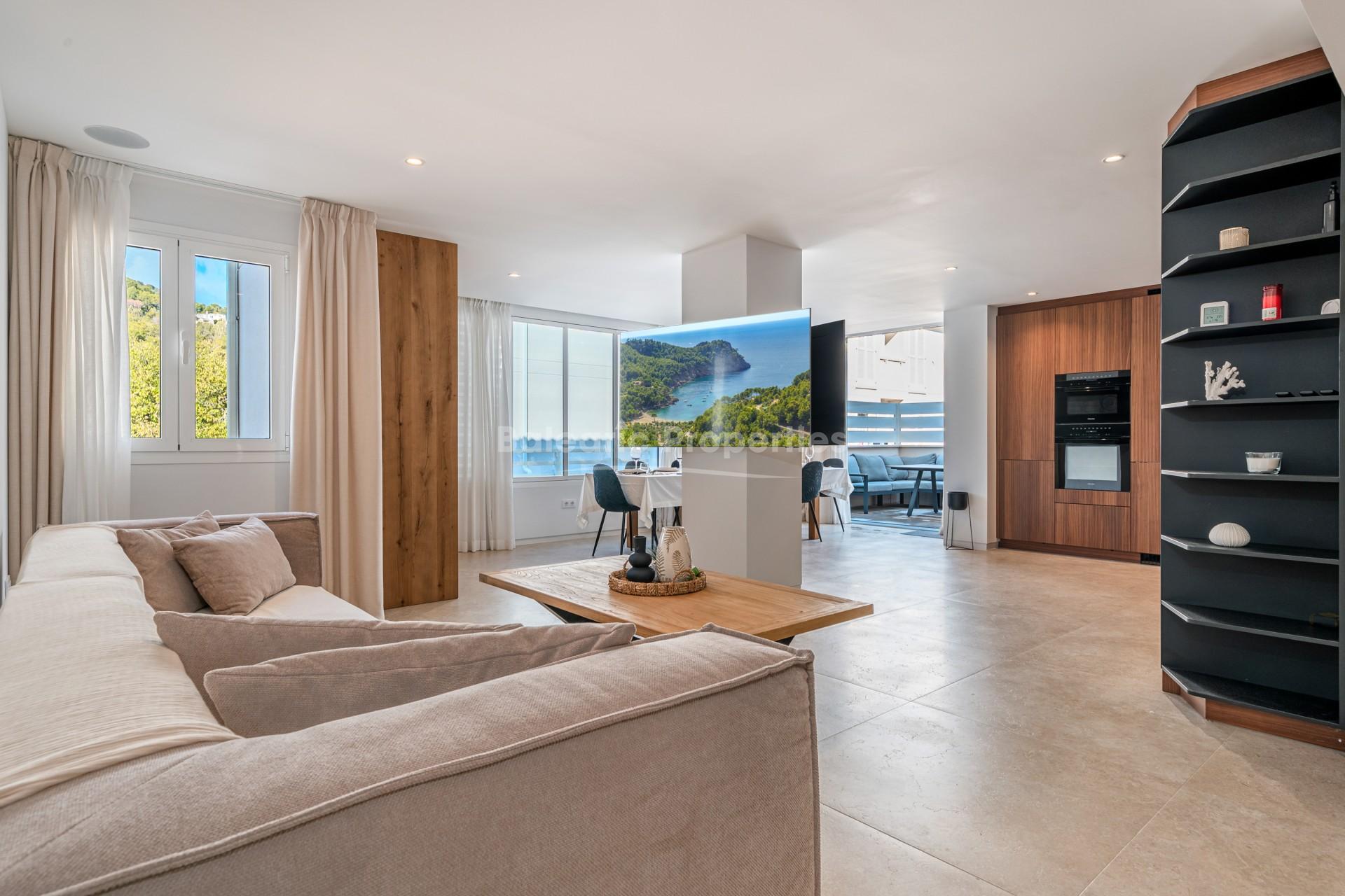 Apartamento renovado en alquiler cerca de la playa en Paguera, suroeste de Mallorca