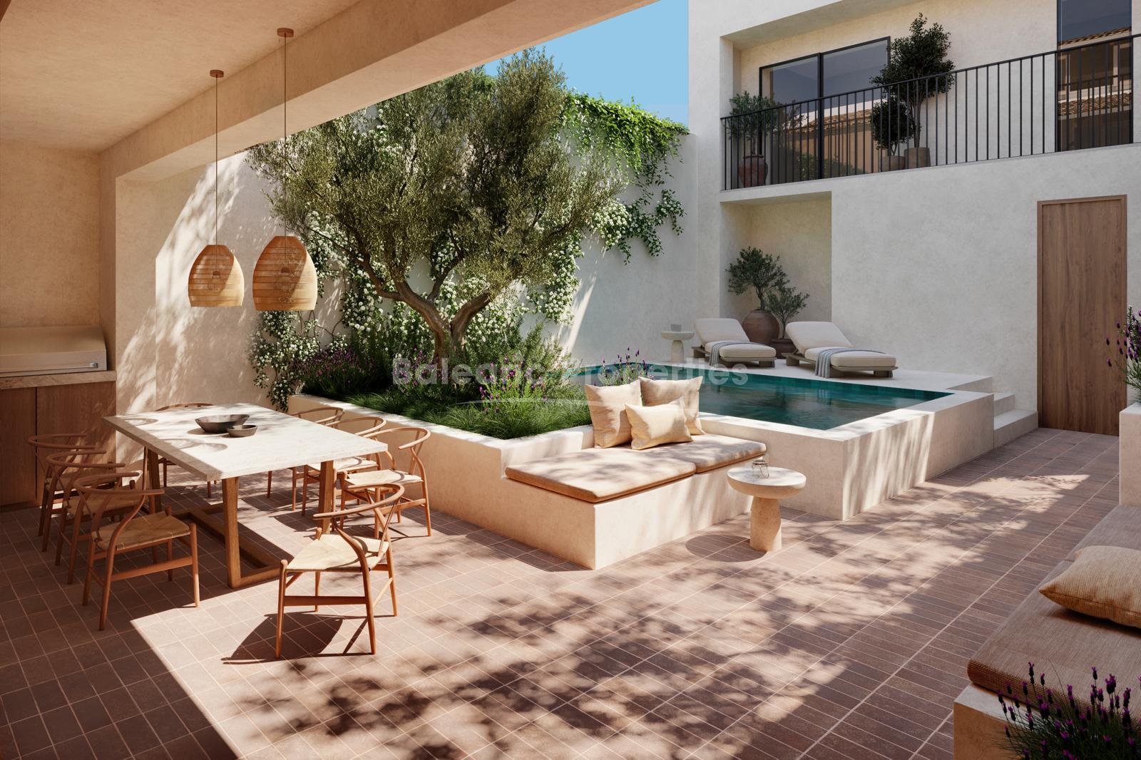 Town house development for sale in the heart of Pollensa, North Mallorca