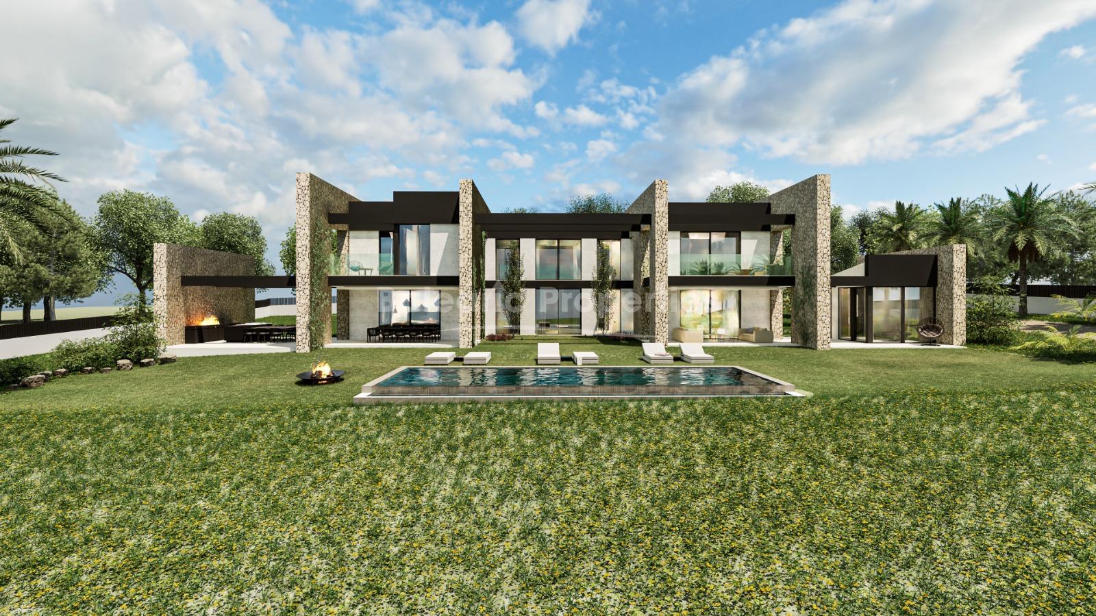 Villa moderna en venta en la exclusiva zona de Son Gual, en Palma de Mallorca