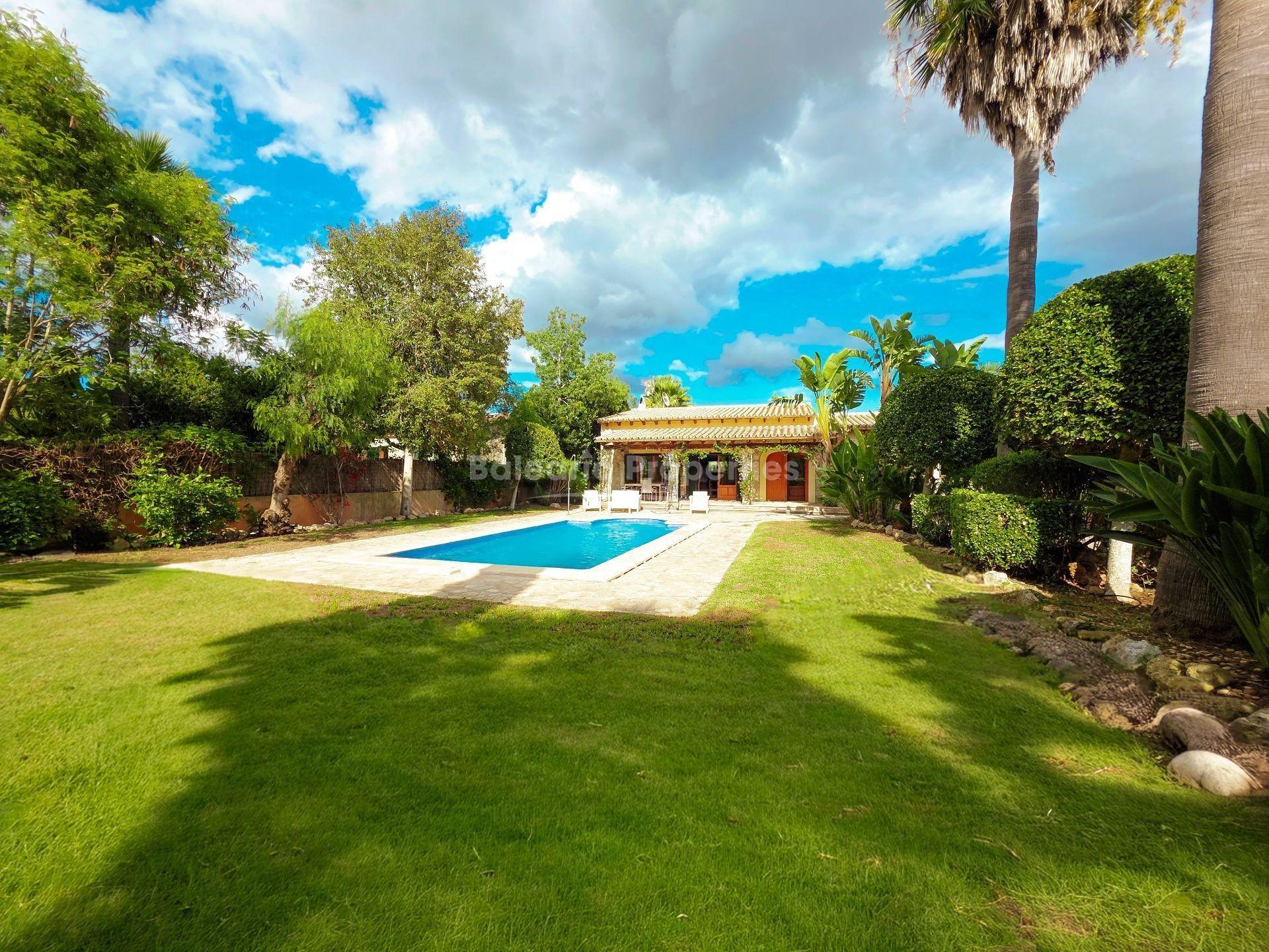 Freistehende Villa mit Ferienvermietungslizenz in Crestatx, Nordmallorca