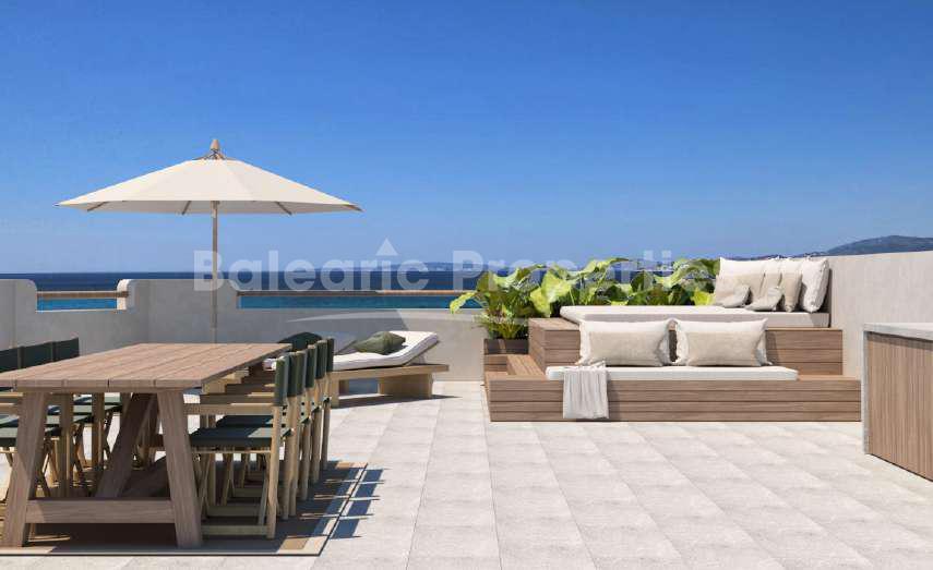 Urban Oasis in El Molinar - Newly built townhouses with private pools in Palma, Mallorca