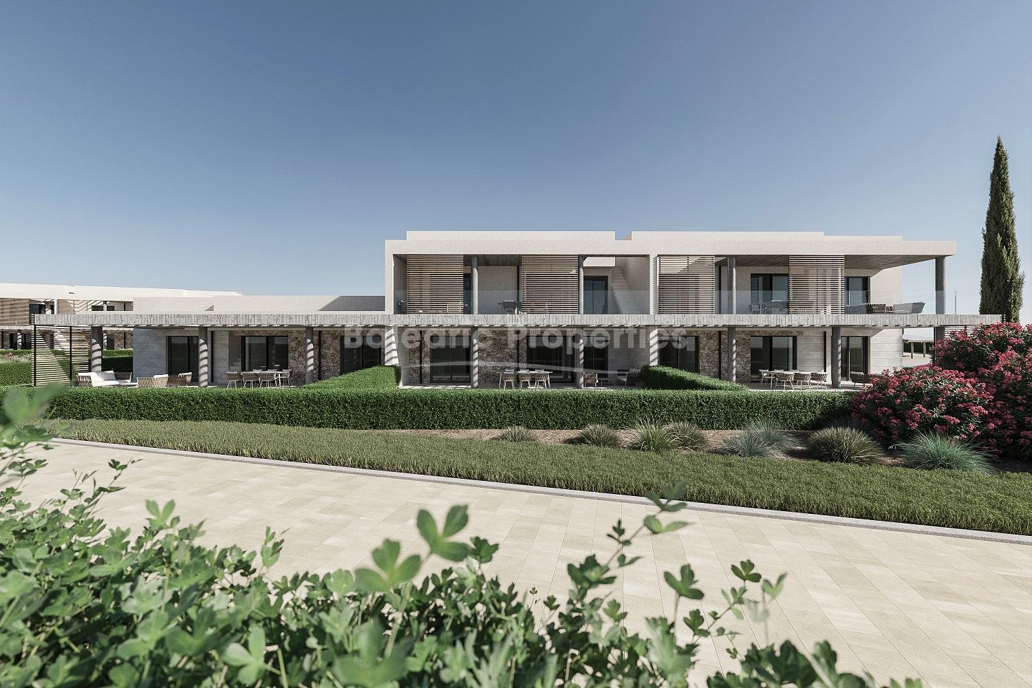 Ausgezeichnetes Neubau-Penthouse mit Dachterrasse kaufen in Es Trenc, Mallorca