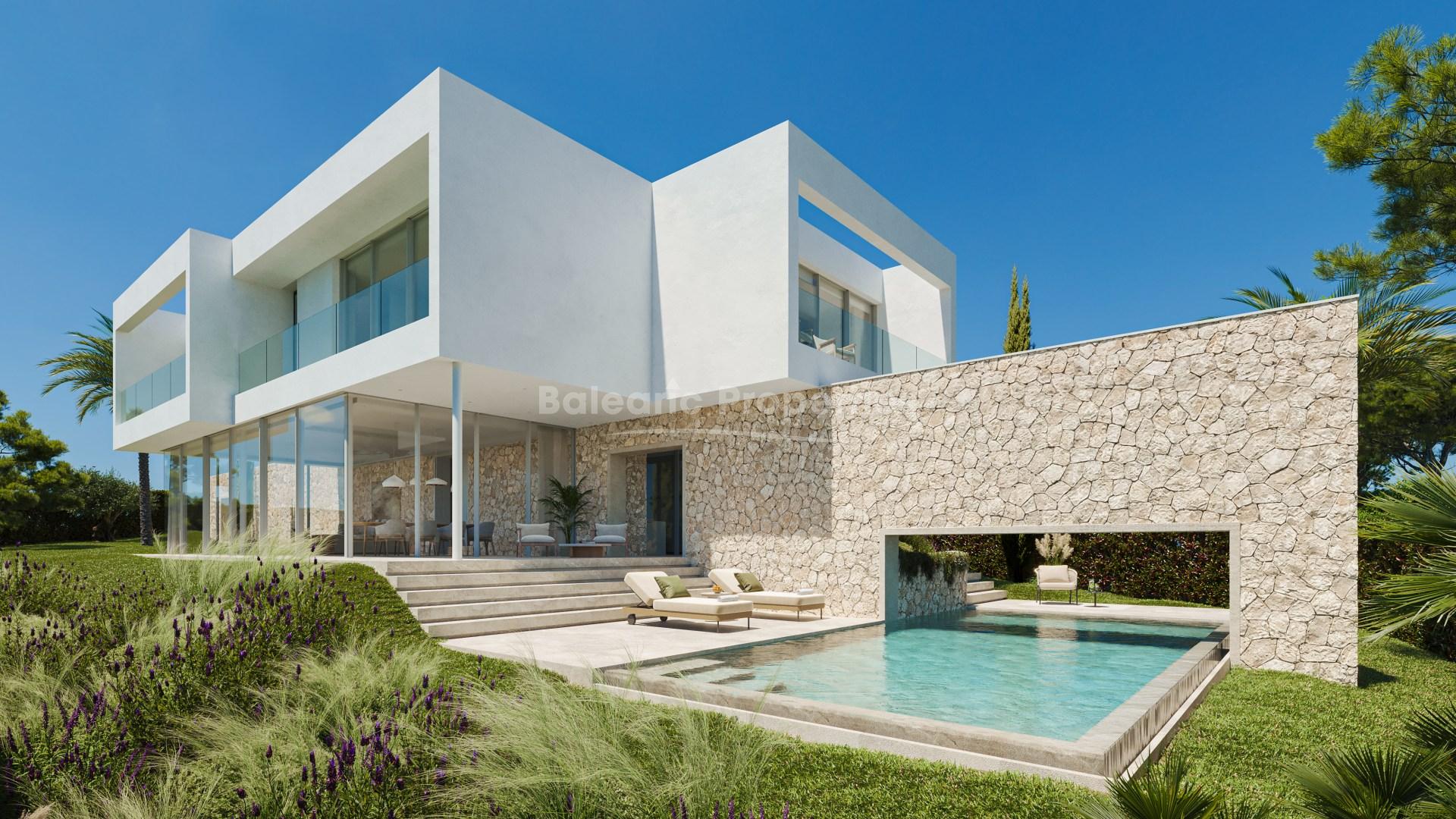 New luxury villa with sea views for sale in Sol de Mallorca, Southwest Mallorca