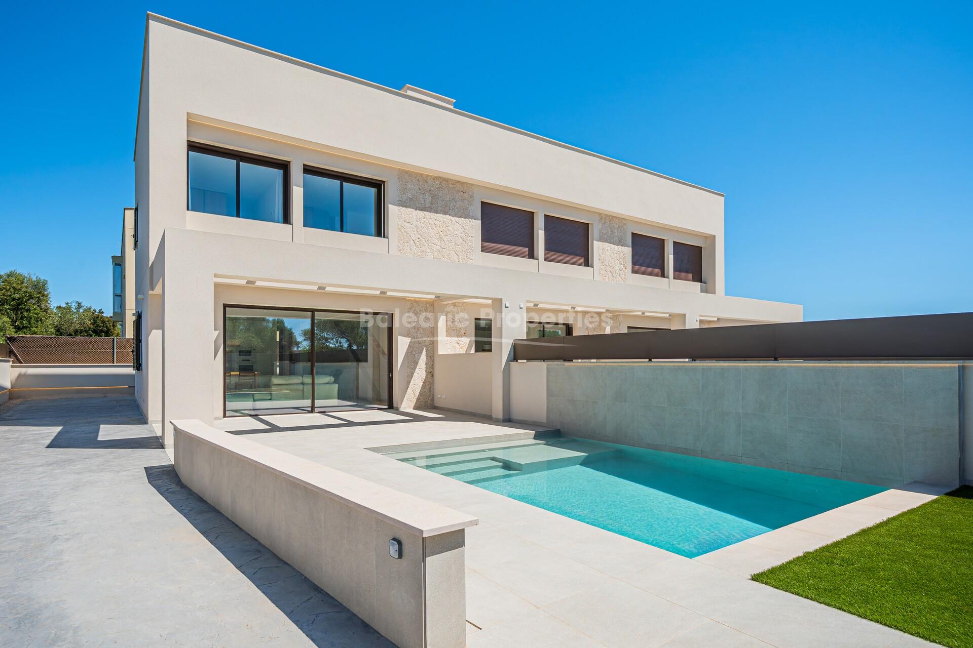Modern new villa with pool for sale close to Sa Rapita coast, Mallorca