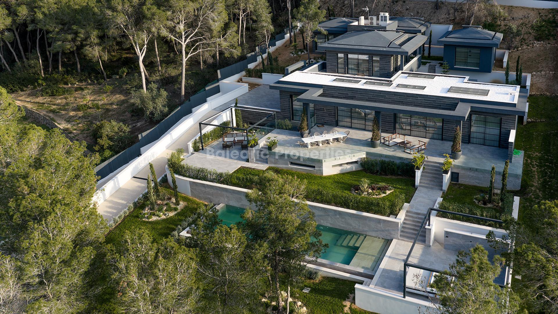 New Balinese style villa for sale in Santa Ponsa, Southwest Mallorca