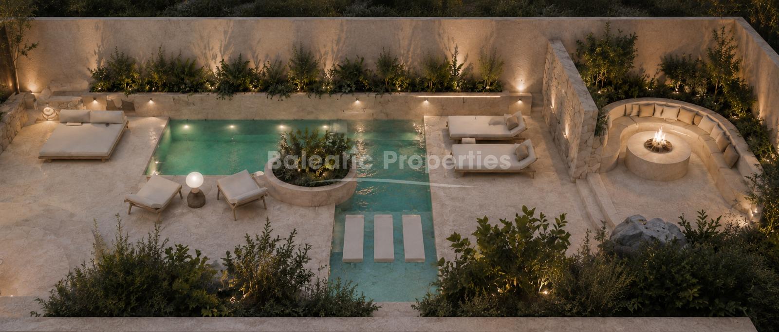 Casa llave en mano con piscina y garaje en venta en Pollensa, norte de Mallorca
