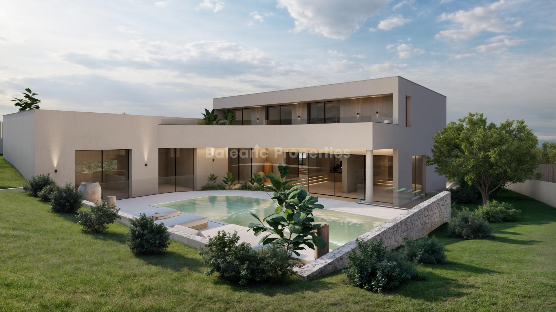 Urban plot with licence for luxury villa in Nova Santa Ponsa, Mallorca