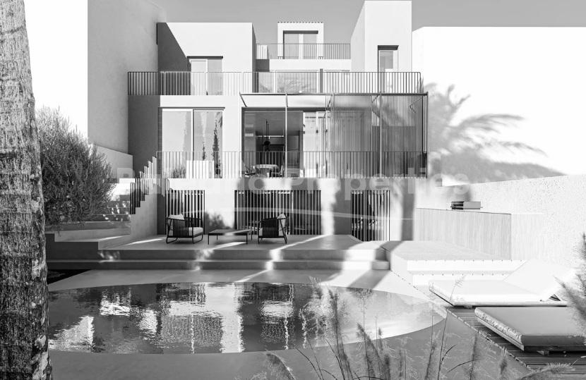 New Swedish-Inspired Home with Pool for Sale in El Terreno, Palma