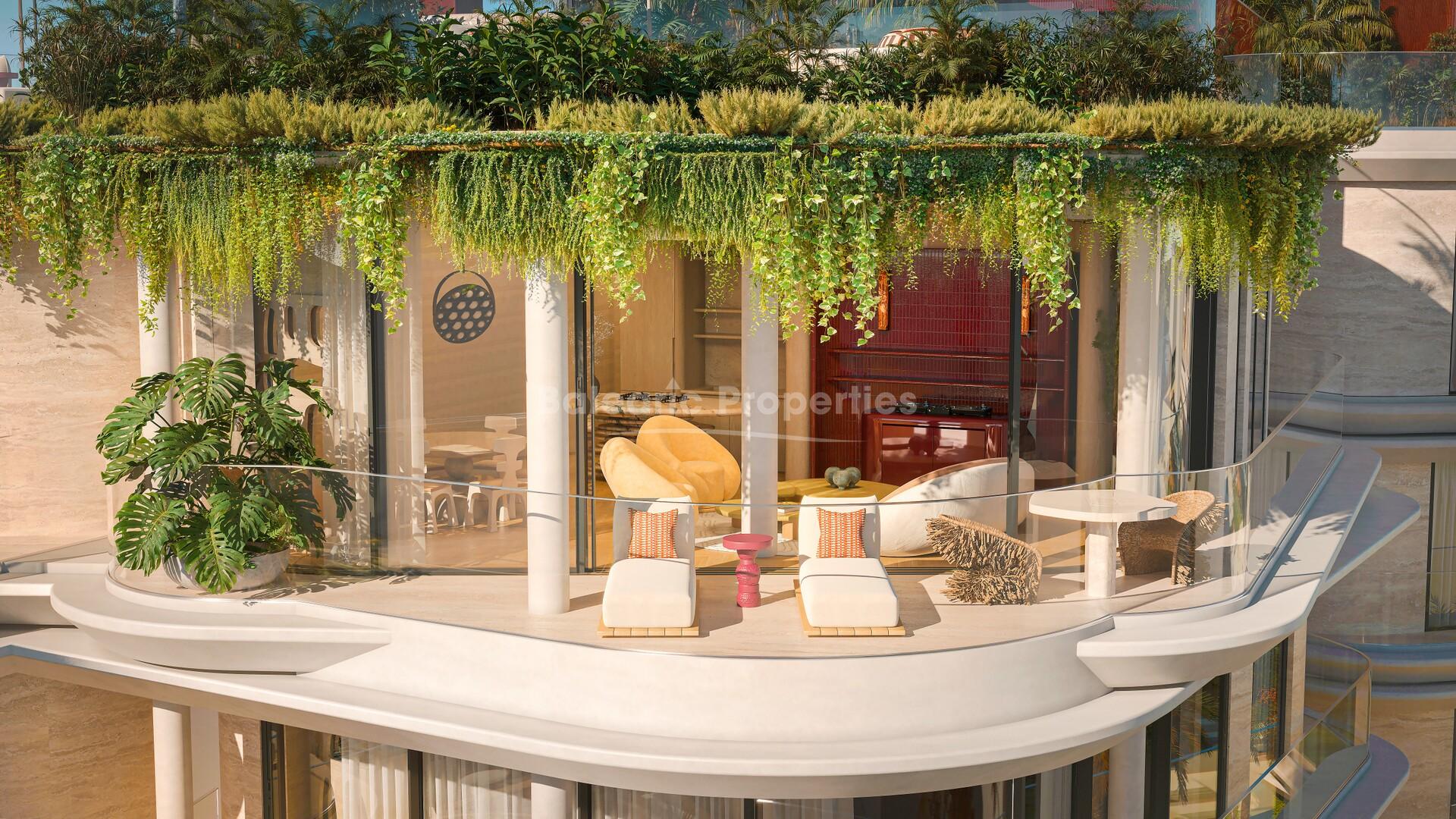 Ultimate penthouse with rooftop terrace and jacuzzi for sale in a prime location of Ibiza