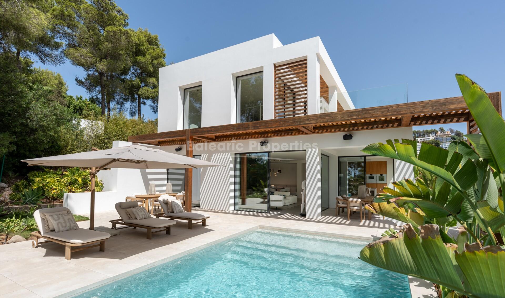 Nueva casa contemporánea en venta en la urbanización Can Furnet, Ibiza