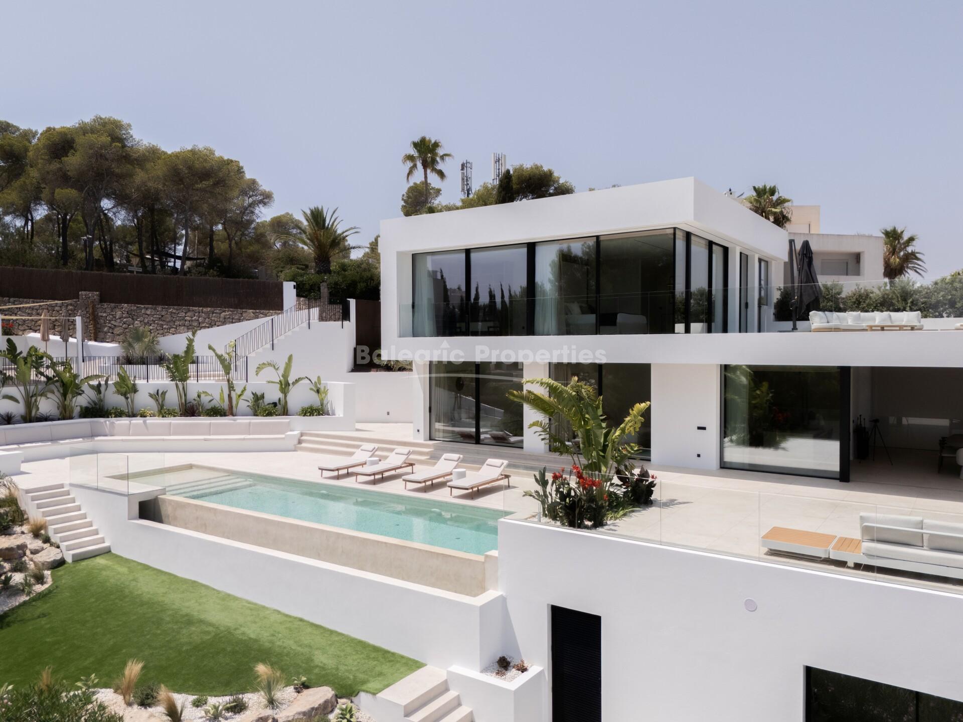 Traumhafte Villa mit Meerblick und Hügellage zum Verkauf in Roca Llisa, Ibiza 