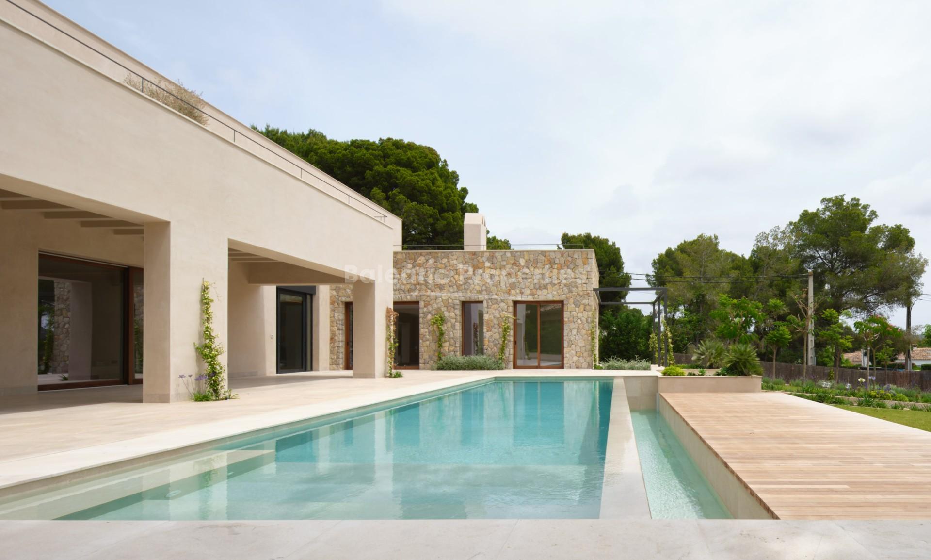 Lujosa villa nueva en venta cerca del Club Náutico en Santa Ponsa, Mallorca