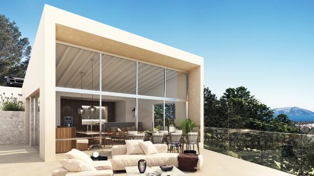 Villa vanguardista de nueva construcción a la venta en Bon Aire, Alcúdia, Mallorca