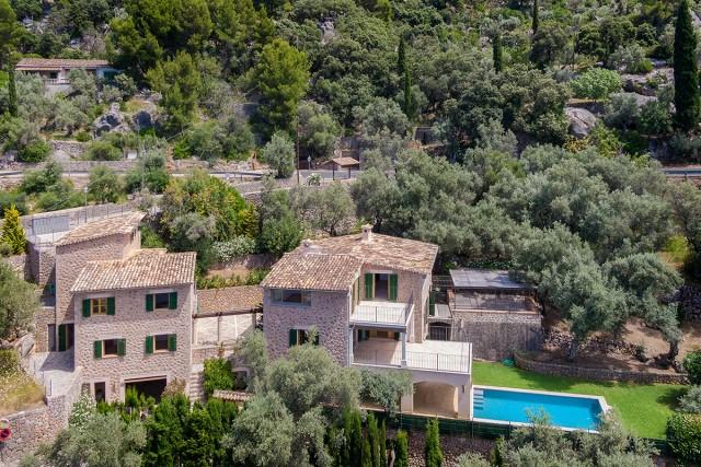Stunning Mallorcan style country home with fantastic views for sale in Deia