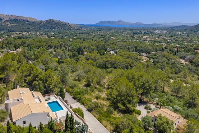 Magnificent, renovated villa with incredible sea views for sale in Pollensa, North Mallorca