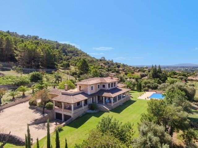 Luxury country home with rental license for sale in Puig de Santa Magdalena, Mallorca