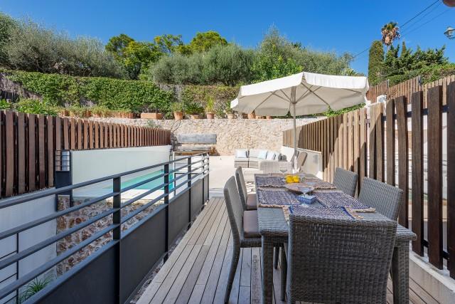 Townhouse for sale with great views on the Calvario in Pollensa, Mallorca
