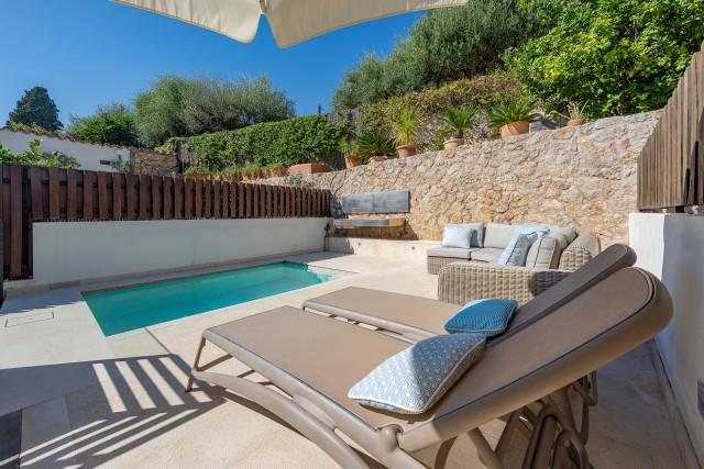 Townhouse for sale with great views on the Calvario in Pollensa, Mallorca