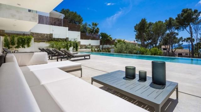 Newly built villa with sea views for sale in Portals Nous