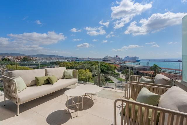 Luxuriöses Penthouse mit Meerblick kaufen in Palma, Südwest-Mallorca