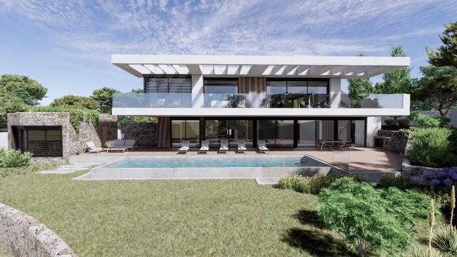 Increíble proyecto de nueva villa de lujo en venta en la suroeste zona Cap Falco, Sol de Mallorca
