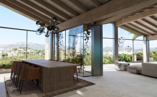 Villa project with breathtaking views for sale in Nova Santa Ponsa