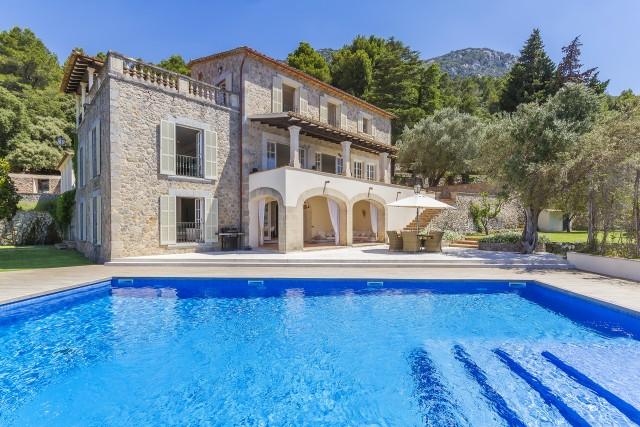Histórica mansión en primera línea a la venta en Valldemossa, Mallorca