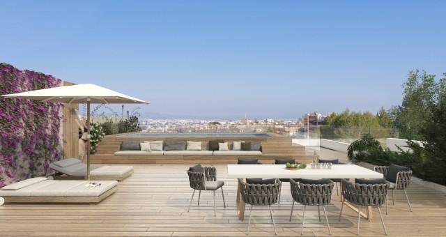Newly built luxury penthouse for sale in a development in Son Quint, Palma 