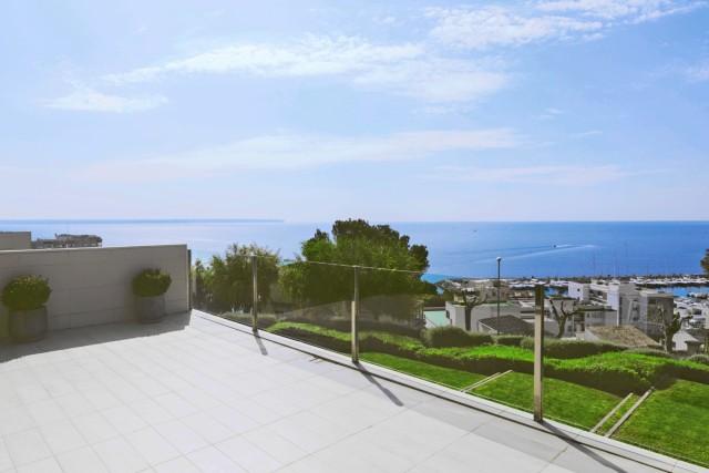 Modern sea view apartment for sale in Sant Agustín, Palma, Mallorca