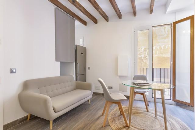 Chic apartment for sale, near the cathedral in the heart of Palma Old Town, Mallorca