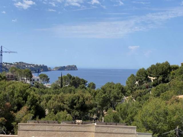 Proyecto de villa con vistas al mar en venta en Costa de la Calma, Mallorca