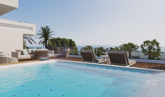 Moderna villa mediterránea con hermosas vistas al mar en venta en Sol de Mallorca