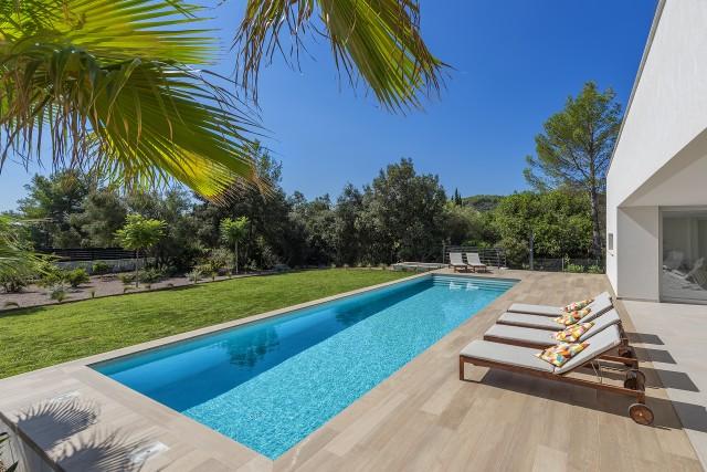 Luxurious, newly built villa with additional plot for sale near Pollensa, Mallorca