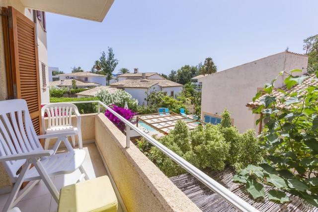 Precioso apartamento con piscina comunitaria en venta en Puerto Pollensa, Mallorca