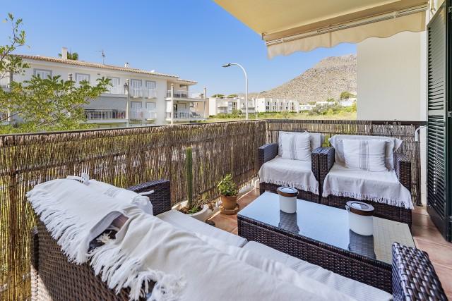 Maravilloso apartamento dúplex en venta cerca de la playa en Puerto Pollensa, Mallorca