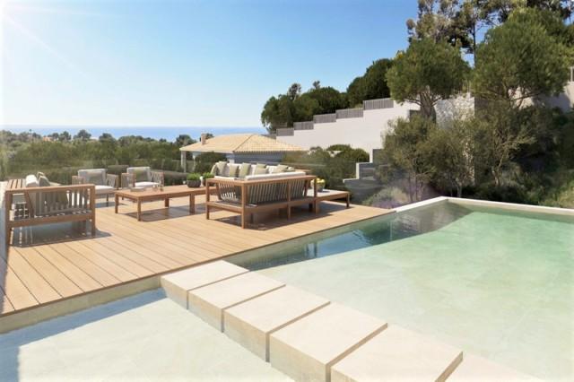 Brand new designer villa with sea views for sale in Portals Nous, Mallorca