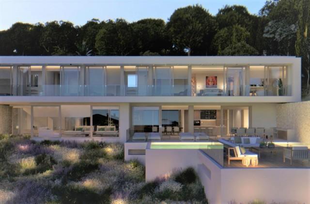 Brand new designer villa with sea views for sale in Portals Nous, Mallorca