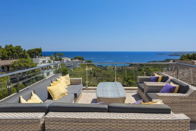 Modern luxury villa with impressive sea views for sale in Costa d’en Blanes, Mallorca