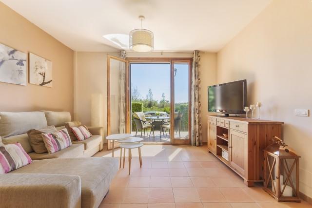 Garden apartment with community pool for sale in Puerto Pollensa, Mallorca