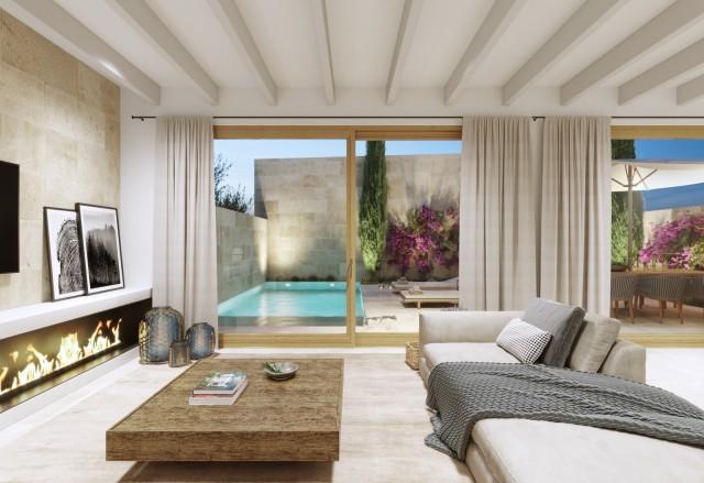Elegant townhouse under construction in the heart of Ses Salines, Mallorca