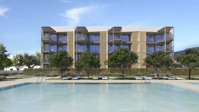 New development with community pool and gardens in Palmanova, Mallorca
