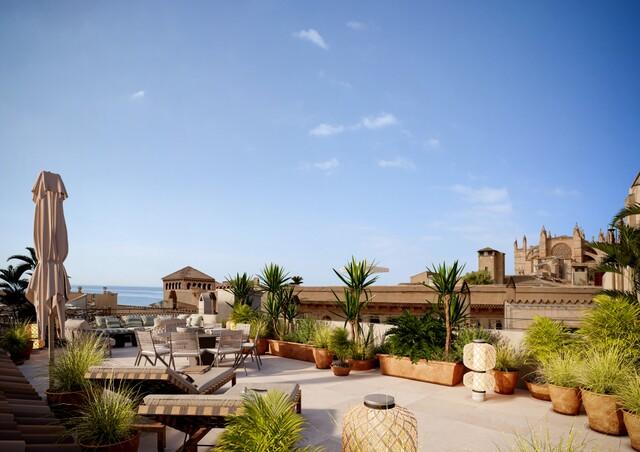Historic Penthouse with Cathedral Views for Sale in Palma Old Town, Mallorca